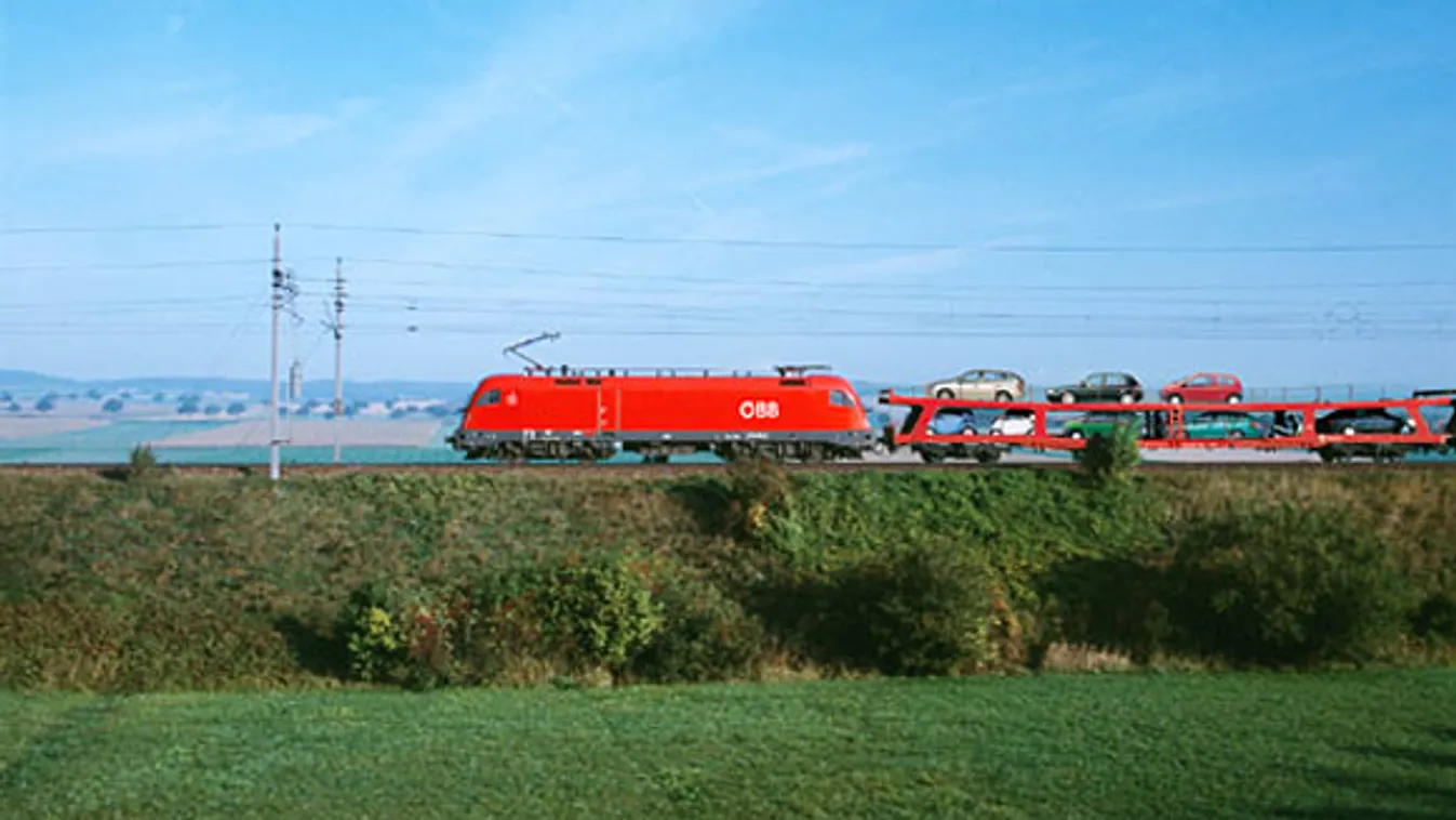 öbb österreichisches bundesbahn osztrák vasút vonat mozdony 