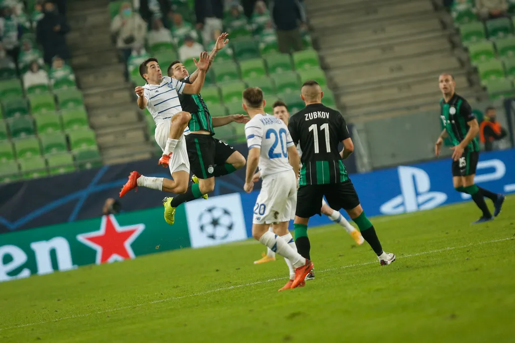 FTC - Dinamo Kijev, UEFA BL futball mérkőzés, 2020.10.28. 
