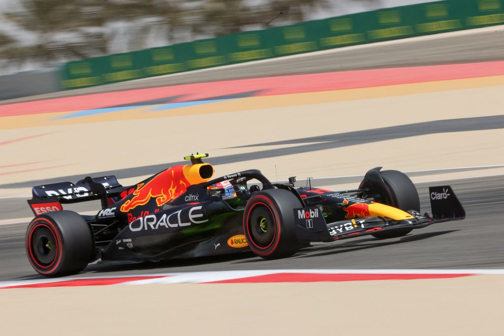 Forma-1, Sergio Pérez, Red Bull, Bahrein teszt 2022, 2. nap 