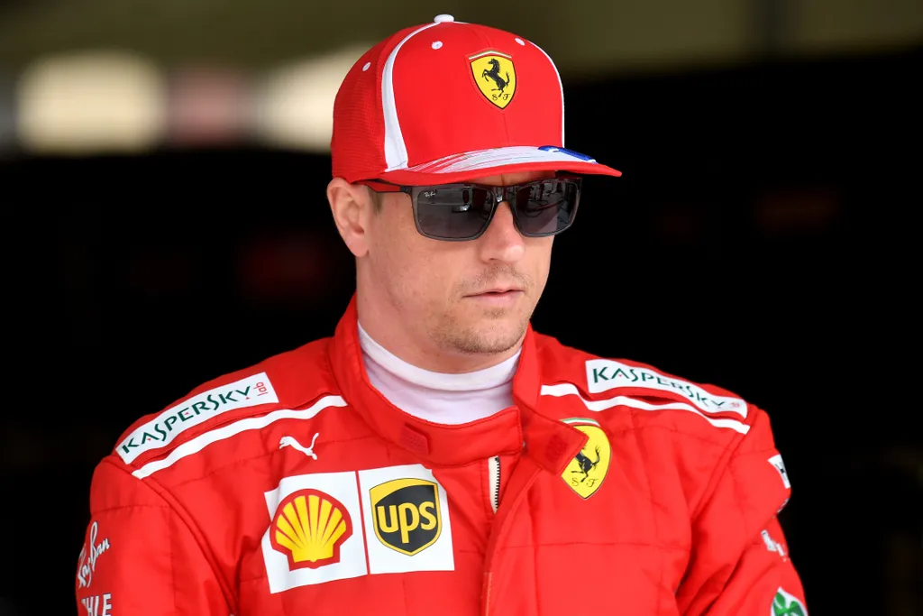 A Forma-1-es Bahreini Nagydíj pénteki napja, Kimi Räikkönen, Scuderia Ferrari 