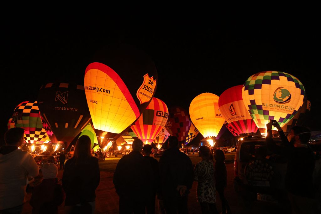 32. Nemzetközi Hőlégballon Fesztivál Brazíliában 