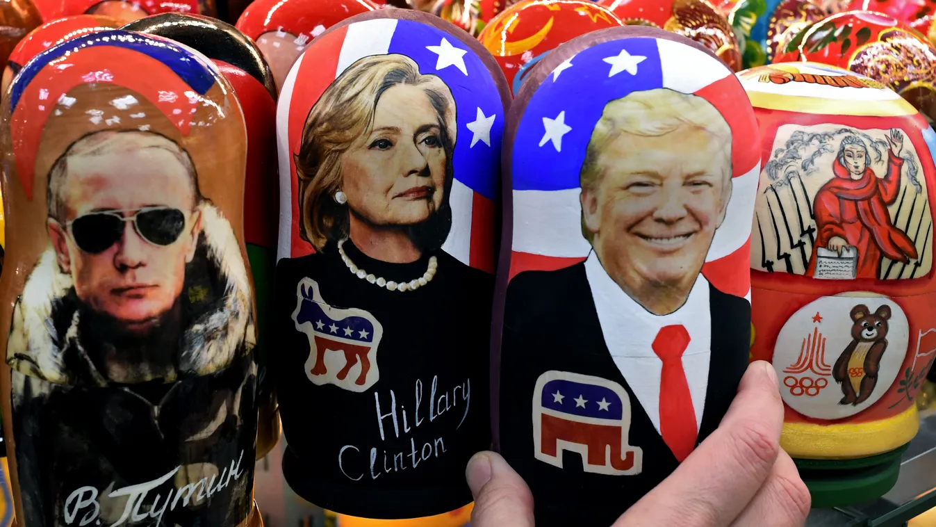 Donald Trump, Hillary Clinton, amerikai elnökválasztás 2016, ajándéktárgy souvenir 