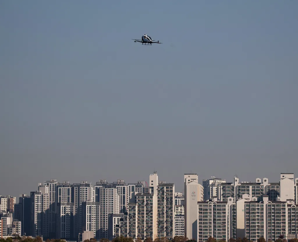 Pilóta nélküli légitaxi Dél-Koreában 