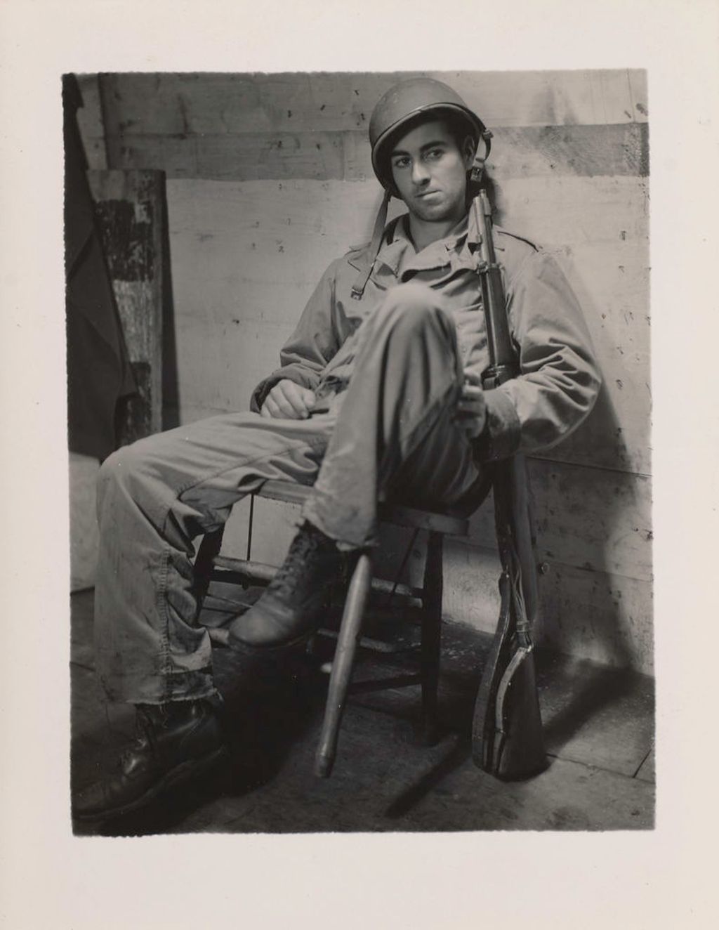 Minor White fotója
katonaportré
katona 