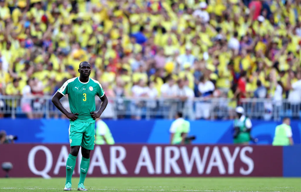 Senegal v Colombia: Group H - 2018 FIFA World Cup Russia Sport Soccer International Team Soccer FeedRouted_Global during the 2018 FIFA World Cup Russia group H match between Senegal and Colombia at Samara Arena on June 28, 2018 in Sam 