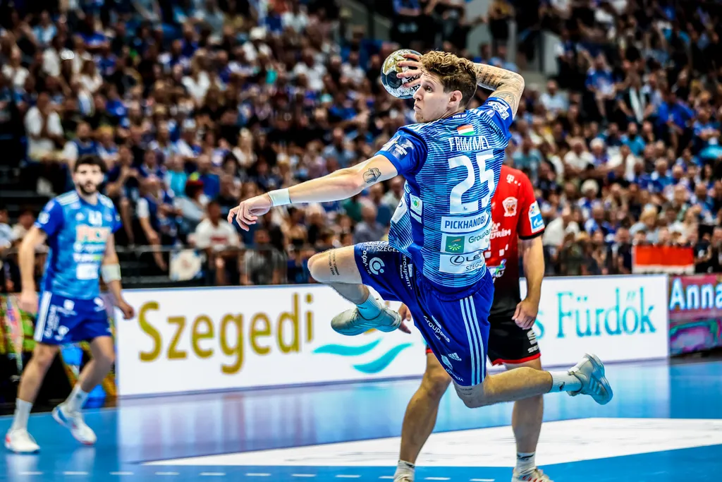 kézilabda, Szeged, Veszprém ,kézilabda NB I-es bajnoki döntő Sebastian Frimmel 