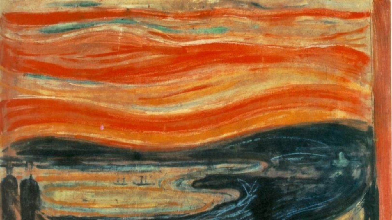 Edvard Munch, festő, A sikoly (Skrik), festmény 