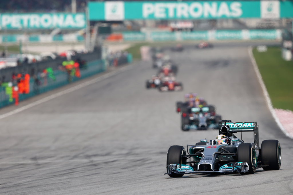 Forma-1, Lewis Hamilton, Mercedes, Malajziai Nagydíj 2014 