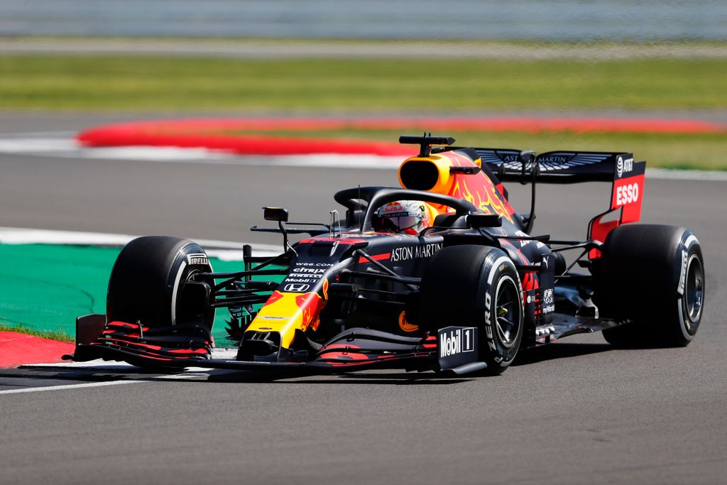 Forma-1, Max Verstappen, Red Bull, Brit Nagydíj 2020, péntek 