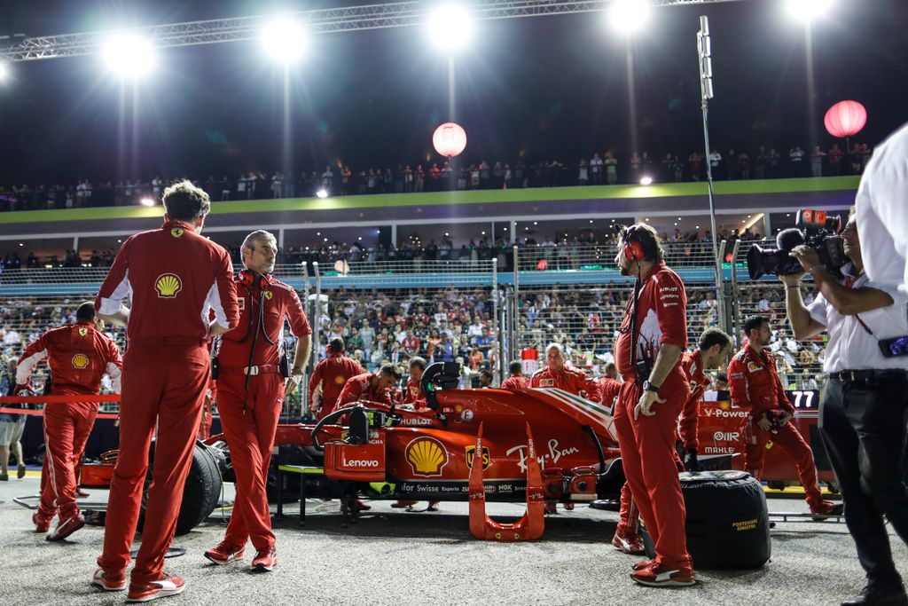 Forma-1-es Szingapúri Nagydíj, Sebastian Vettel, Scuderia Ferrari 
