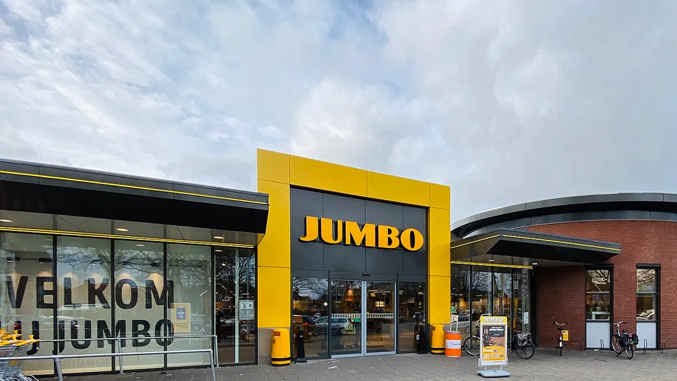 Egy Jumbo szupermarket Hollandiában 
