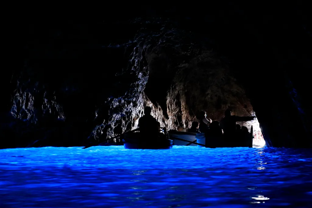 Italy, Capri Italy, Capri, Kék barlang 