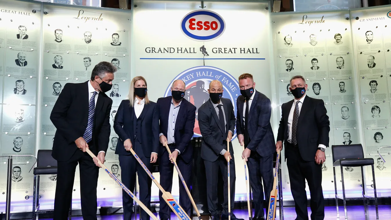 2021 Hockey Hall Of Fame Induction - Press Conference GettyImageRank2 Horizontal ICE HOCKEY 