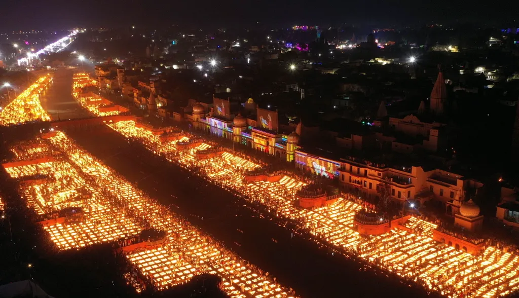 divali fényünnep, india, galéria 