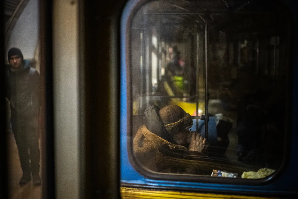 élet a kijevi metróban a háború alatt, galéria 