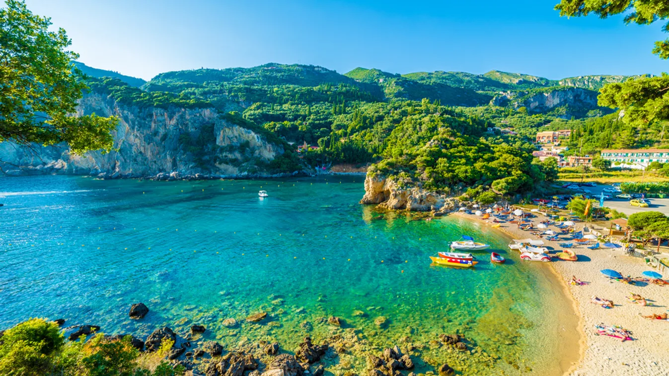 Görögország tengerpart strand 