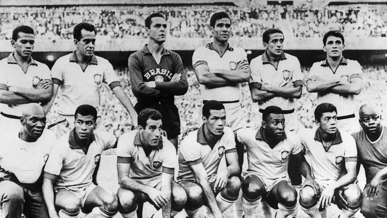 SOCCER-BRAZIL-TEAM Horizontal GROUP PICTURE WORLD CUP TEAM SOCCER PLAYER FOOTBALL 