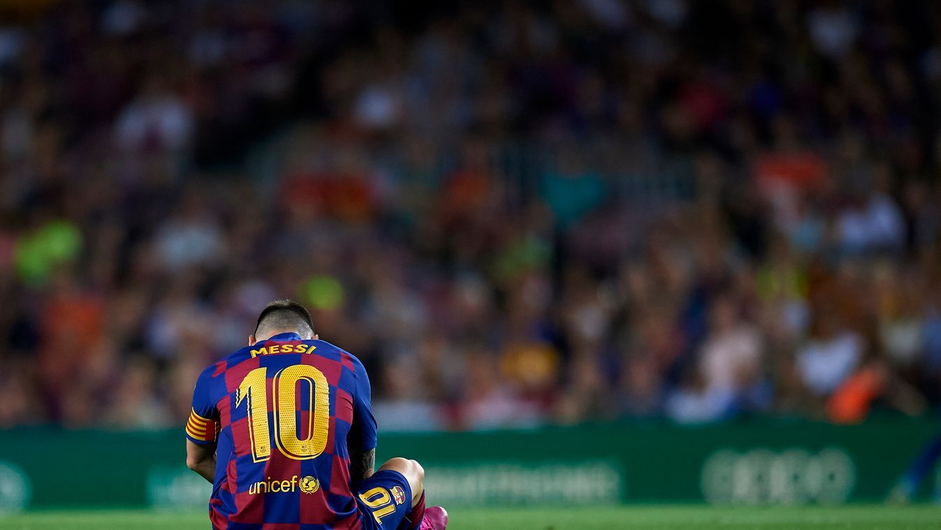 FC Barcelona v Villarreal CF  - La Liga FOOTBALL SPORT Spain La Liga Santander FC Barcelona Villarreal Lionel Messi 