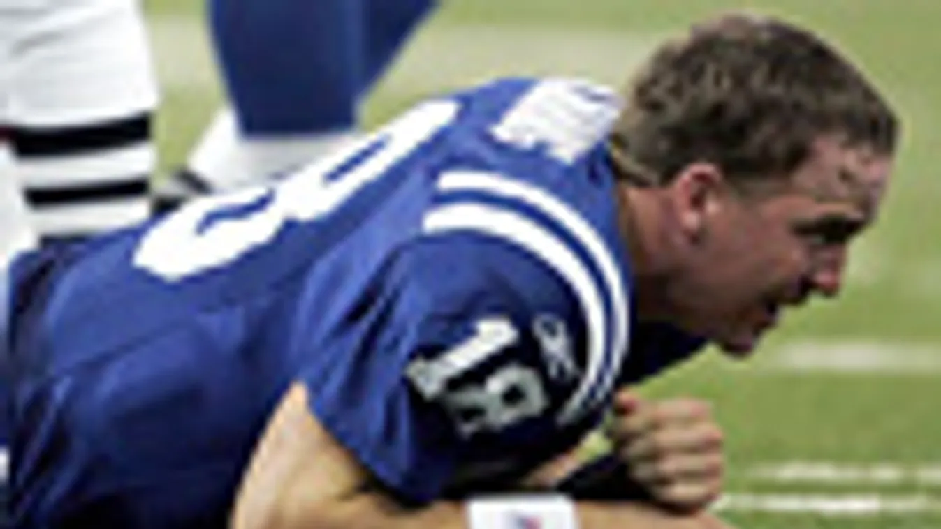 Peyton Manning, Indianapolis Colts, NFL, 2006 

