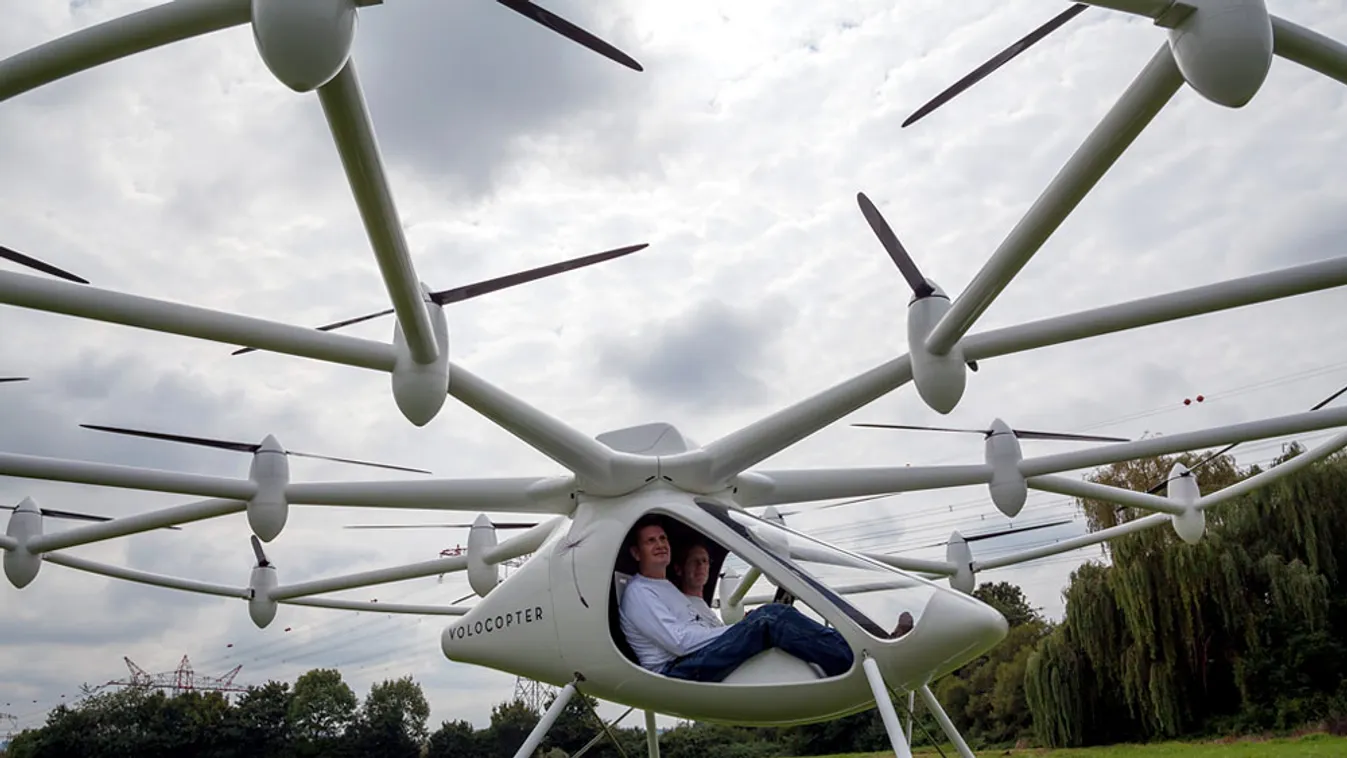 Volocopter, elektromos hajtású helikopter amely nem bocsájt ki káros anyagokat, green kopter, E-volo