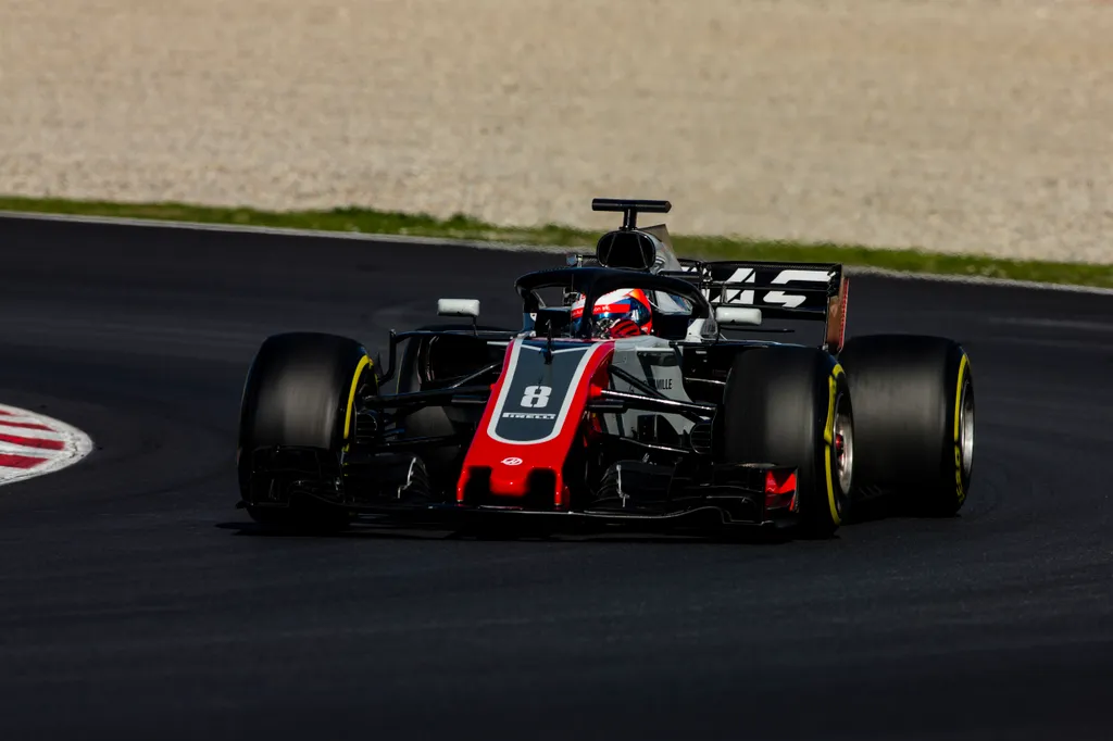 A Forma-1 előszezoni tesztje Barcelonában - 8. nap, Kevin Magnussen, Haas F1 Team 