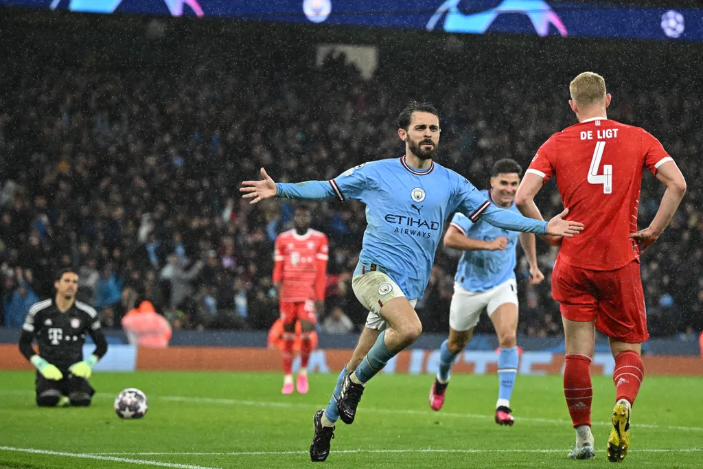 Manchester City-Bayern München, Benfica-Internazionale, Bajnokok Ligája, negyeddöntő, odavágó, 2023. április. 11. 