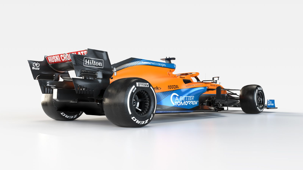 Forma-1, McLaren, render, MCL35M 