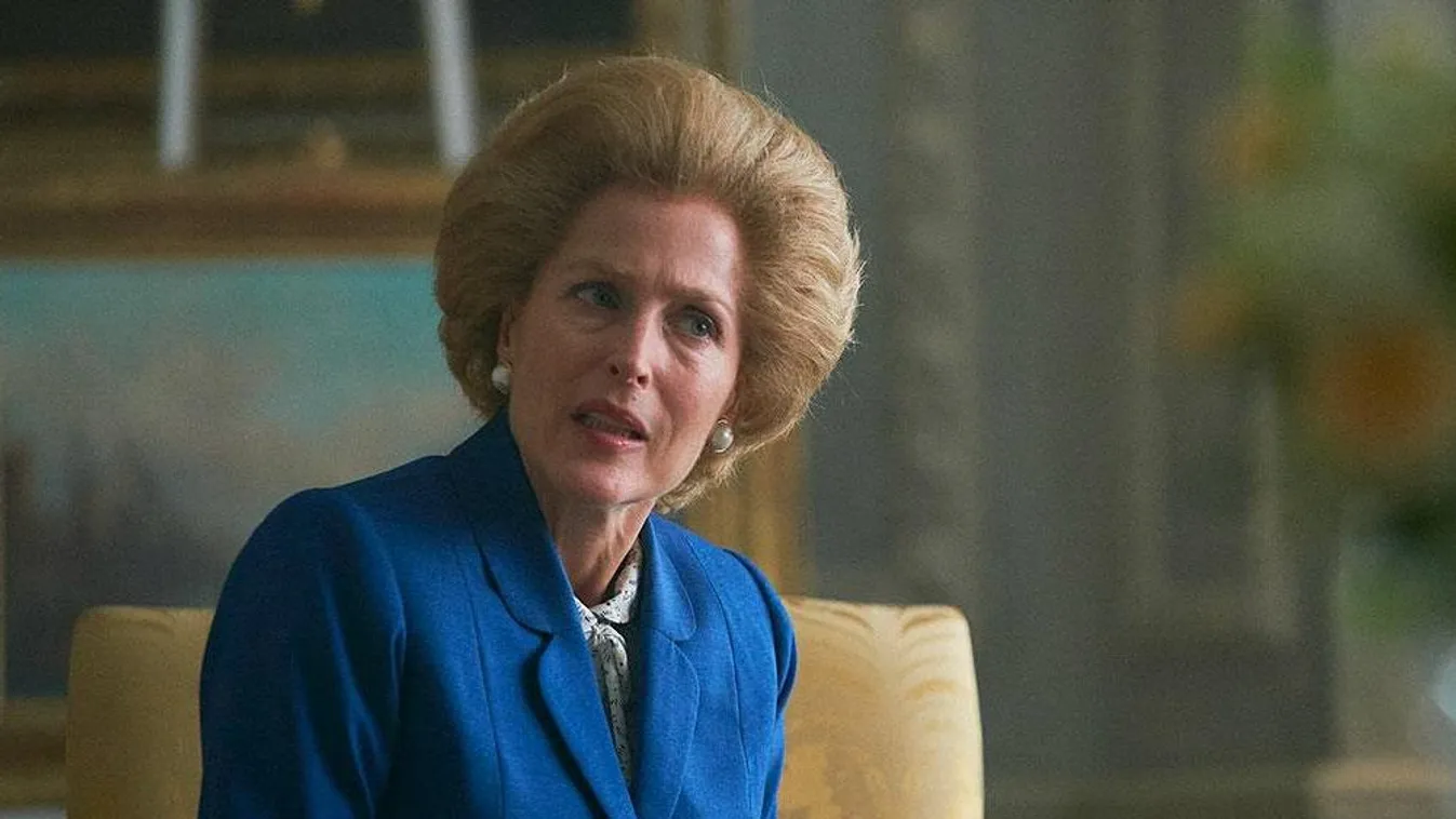 Gillian Anderson mint Margaret Thatcher, A korona 