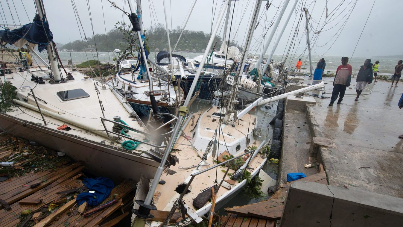 Pusztító vihar söpört át Vanuatun 