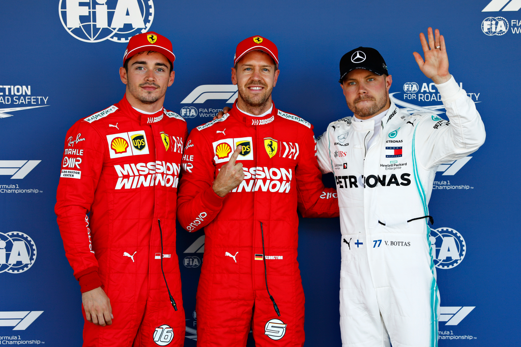 Forma-1, Charles Leclerc, Sebastian Vettel, Valtteri Bottas, Mercedes-AMG Petronas, Japán Nagydíj 