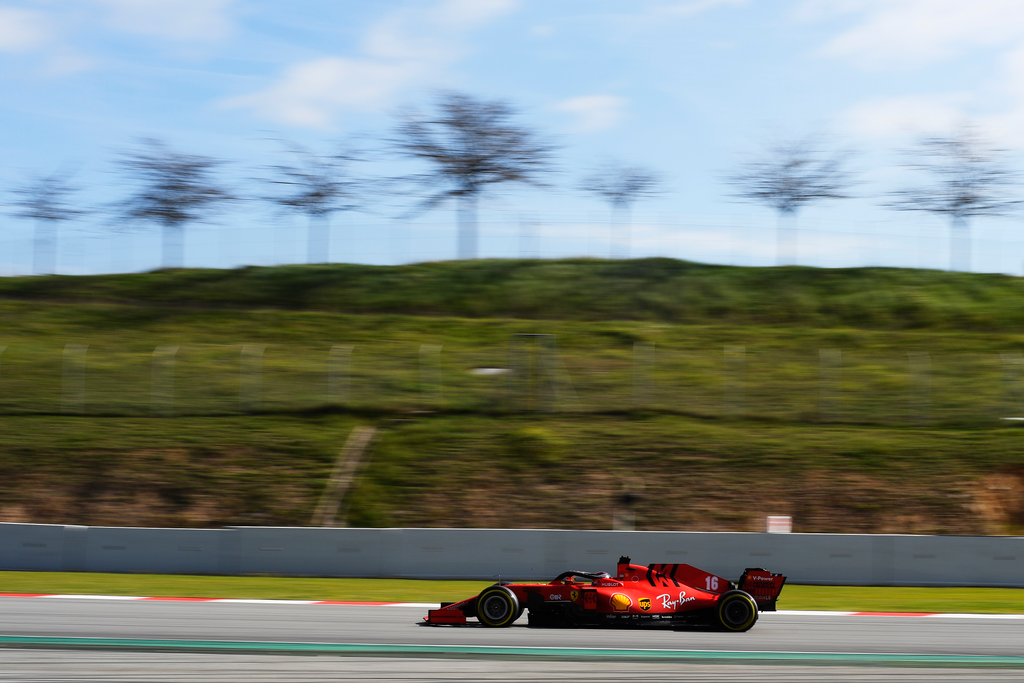 Forma-1, Charles Leclerc, Ferrari, Barcelona teszt 6. nap 