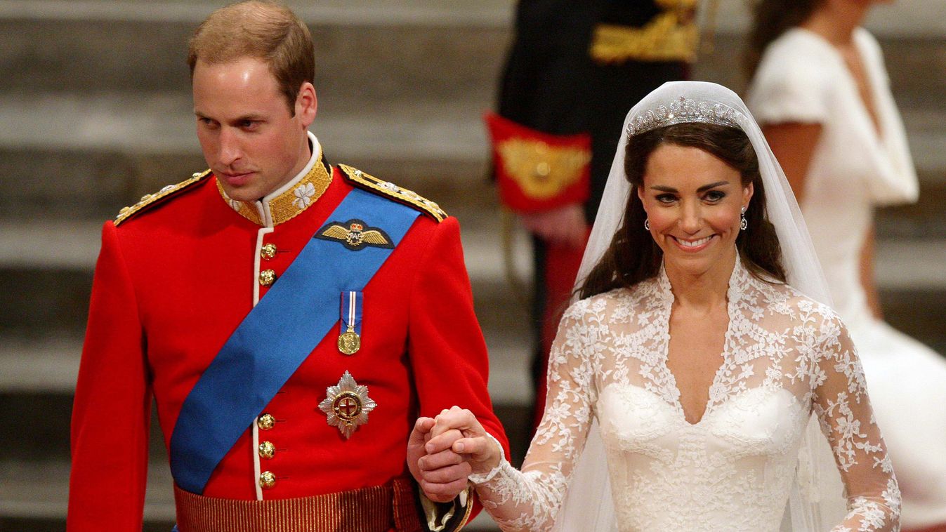 Luxus és romantika - Nászajándékok a sztárvilágban  Kate Middleton katalin hercegnő Vilmos herceg esküvő család 
