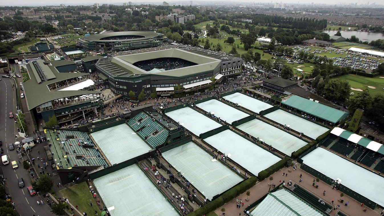 Wimbledon, tenisz, teniszpályák 