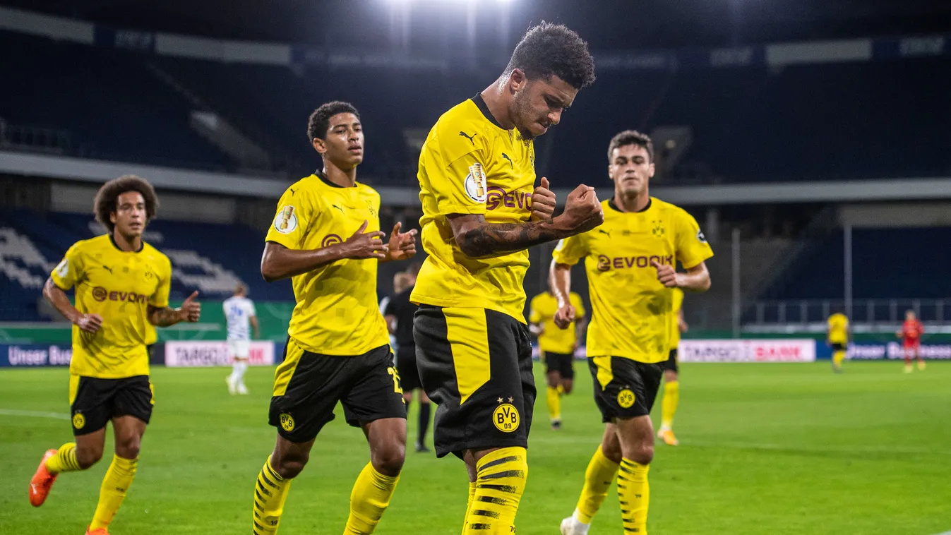 MSV Duisburg - Borussia Dortmund Sports soccer DFB-Pokal, Jadon Sancho 