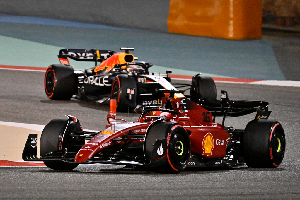 Forma-1, Charles Leclerc, Ferrari, Max Verstappen, Red Bull, Bahreini Nagydíj 2022, futam 
