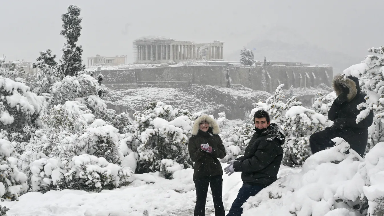 Athén havazás 