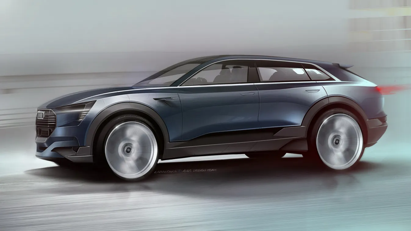 The Audi e tron quattro concept 