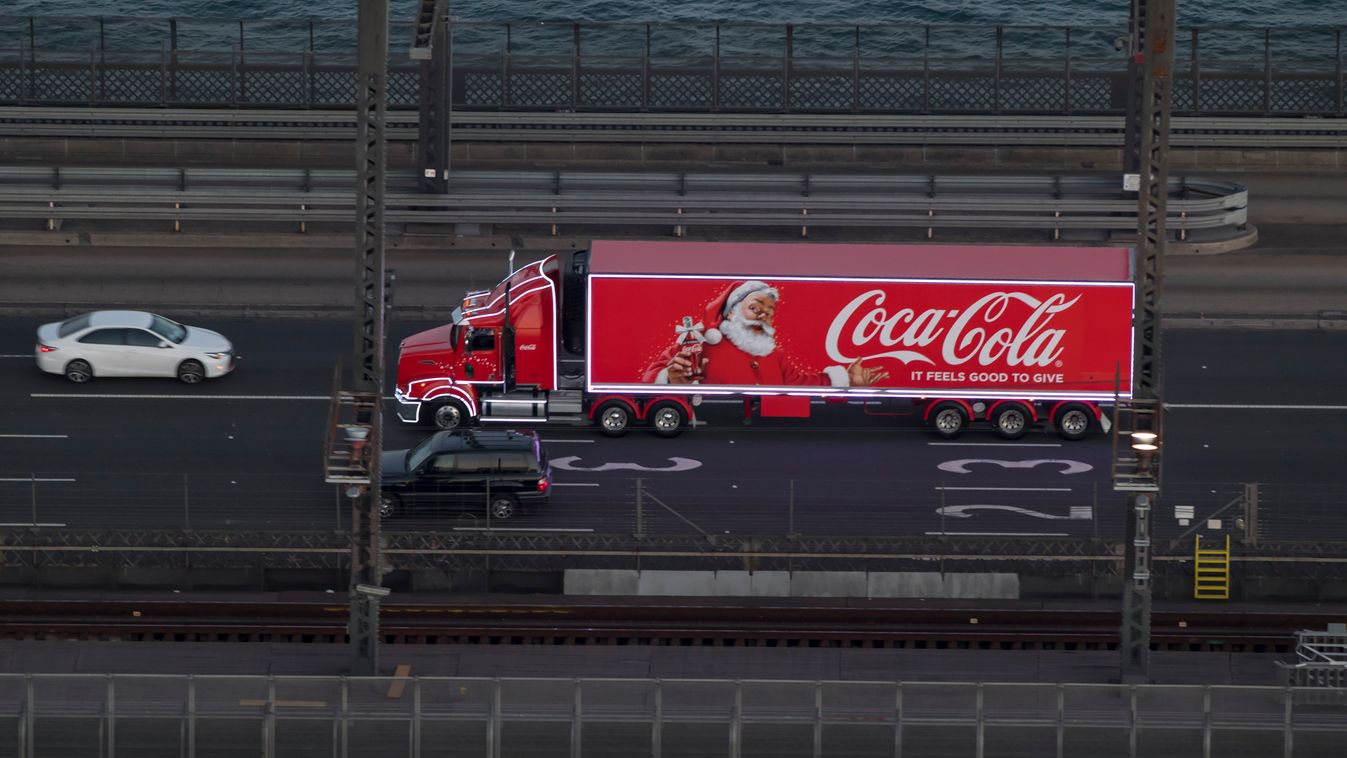 Coca-Cola Christmas Truck Tour Of Australia Launch 
