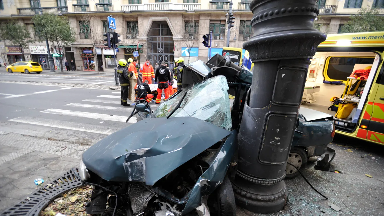 Halálos baleset történt a budapesti Károly körúton, 2020.11.01. 