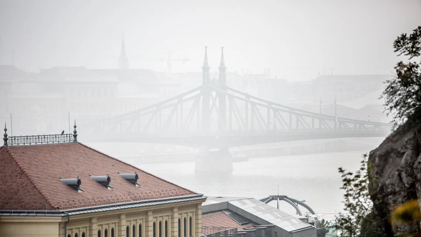 időjárás, köd, Budapest, ősz 