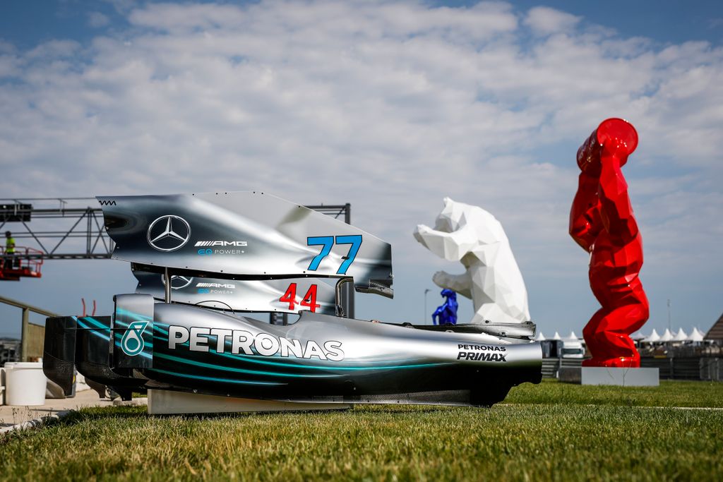 Előkészületek a Forma-1-es Francia Nagydíjra, Mercedes-AMG Petronas 