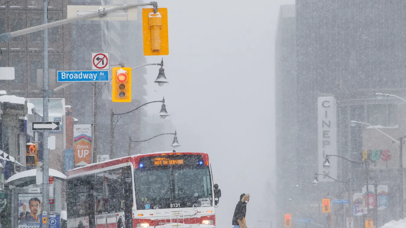 Kanada, hó, Toronto 
