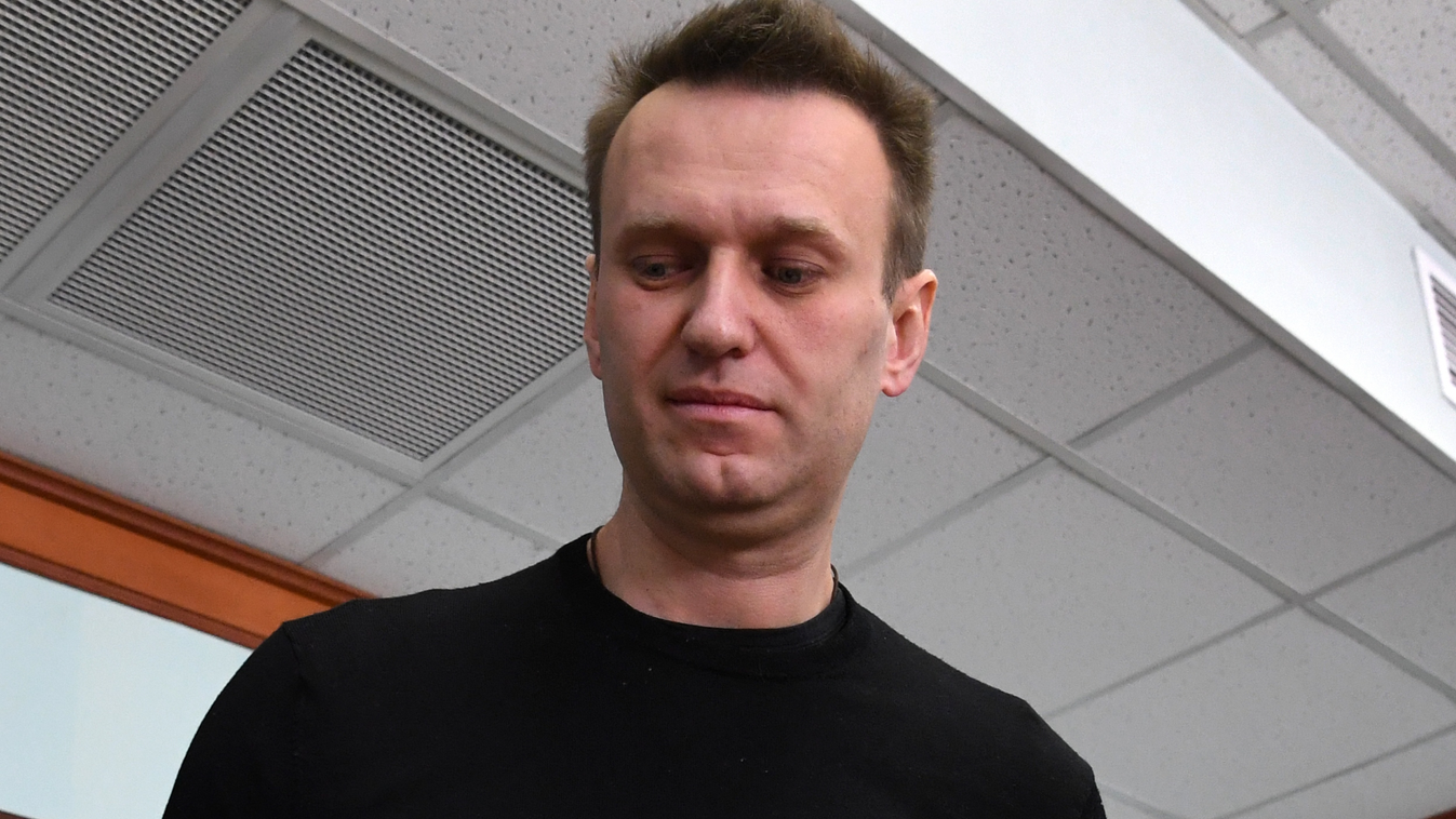 Square TRIAL ADMINISTRATIVE COURT Kremlin critic Alexei Navalny, who was arrested during March 26 anti-corruption rally, attends an appeal hearing at a court in Moscow on March 30, 2017.
A Russian court on March 27 sentenced Kremlin critic Alexei Navalny 