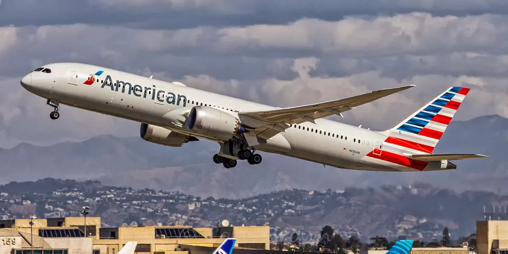 American Airlines Boeing 787 