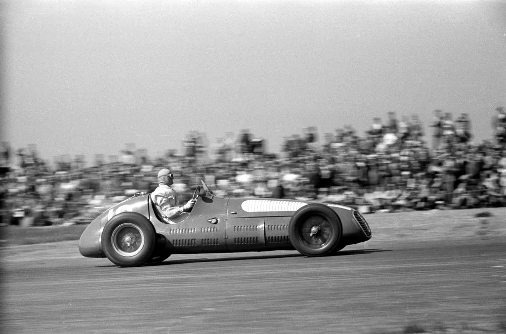 Forma-1, Louis Chiron, Maserati, Brit Nagydíj 1950 
