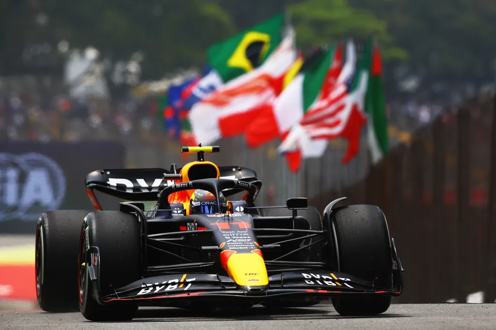 Forma-1, Sergio Pérez, Red Bull, Sao Pauló-i Nagydíj 2022, péntek 