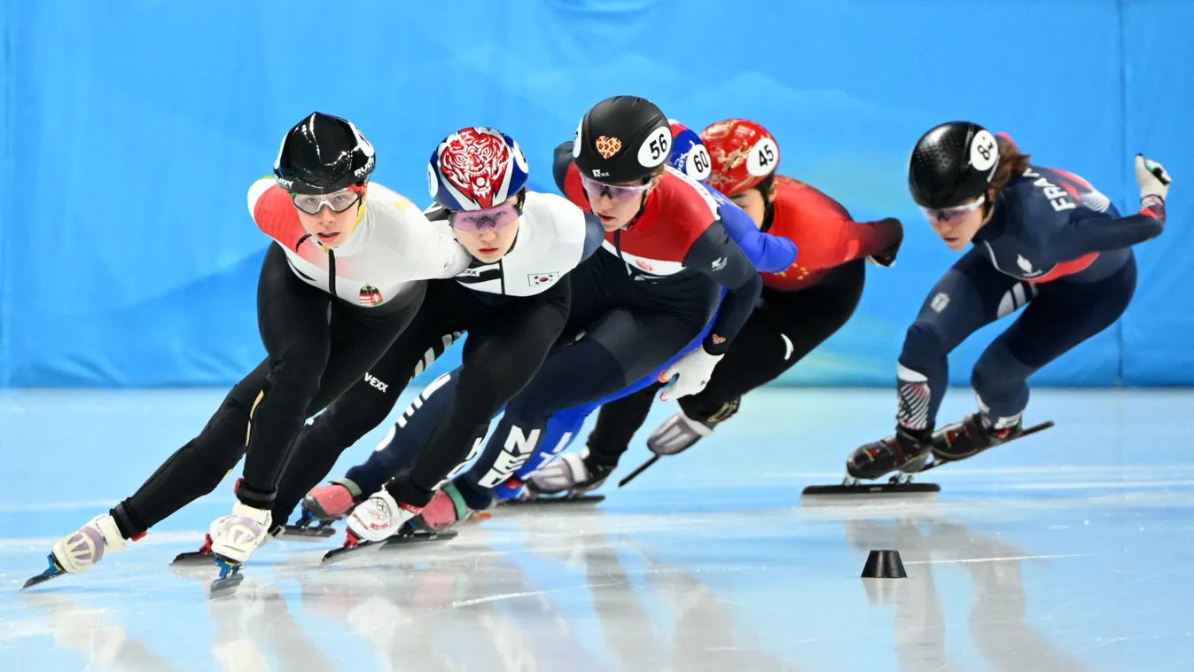 téli olimpia 2022, rövid pályás gyorskorcsolya; női 1500 m negyeddöntő, Jászapáti Petra 