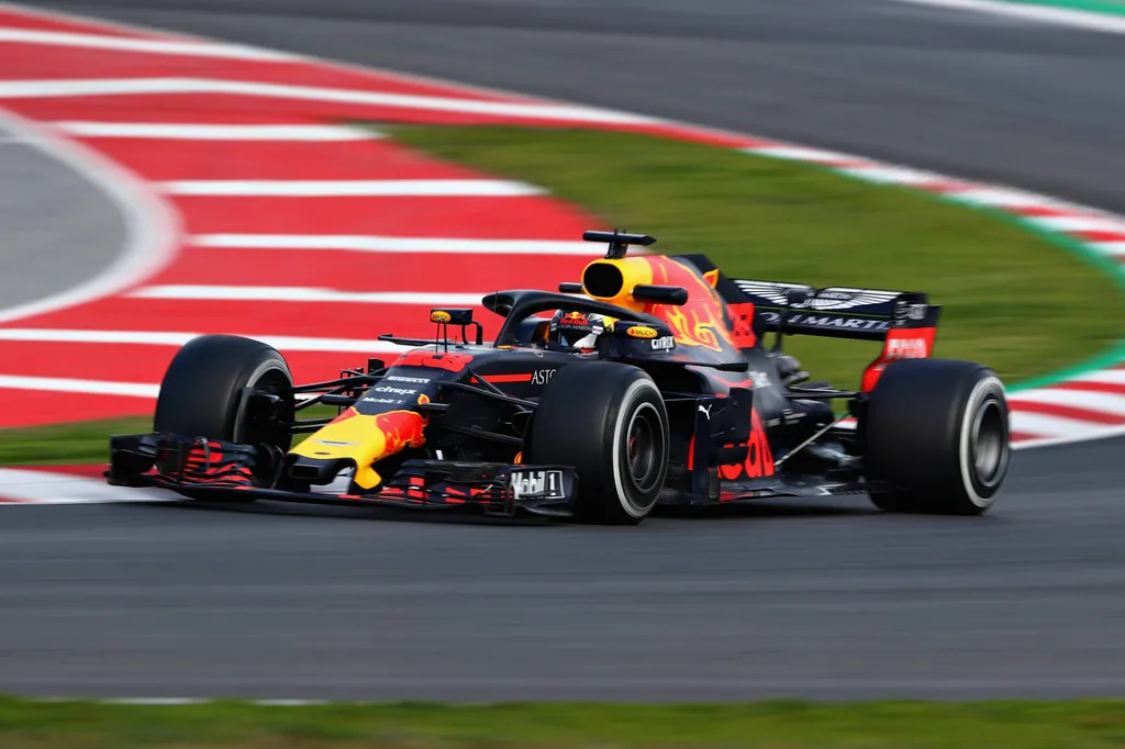 A Forma-1 előszezoni tesztje Barcelonában - 7. nap, Max Verstappen, Red Bull Racing 