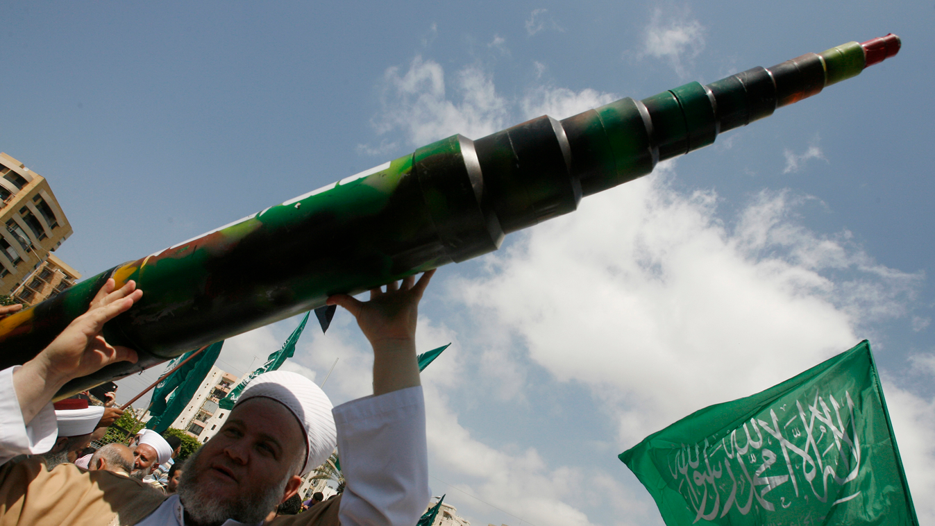 Qassam rakéta Hamas Hamasz  Jamaa Islamiya palesztin Libanon 