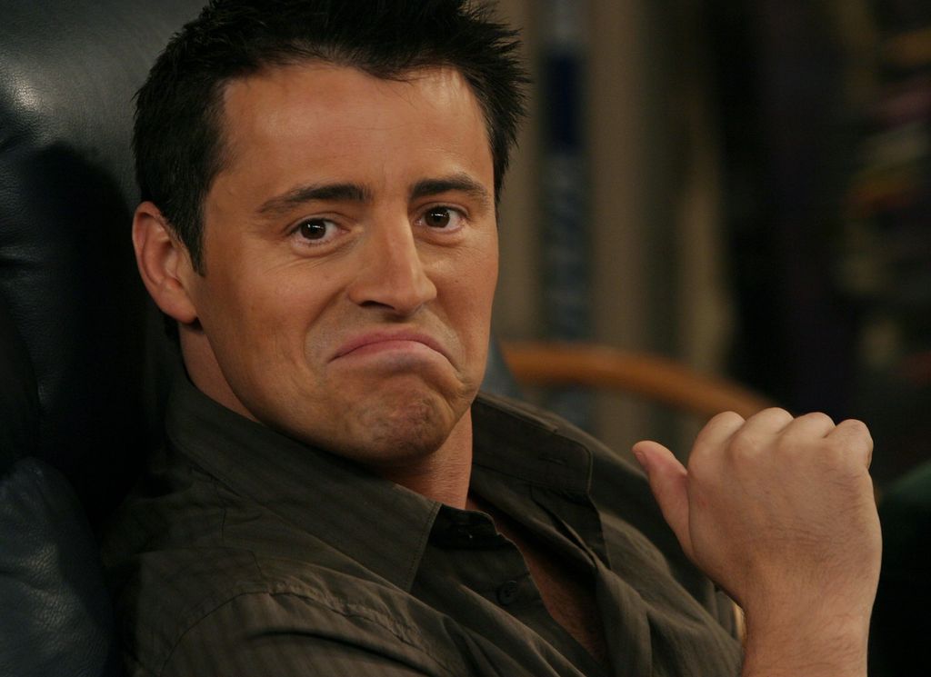 The Final Days Of "Friends" Friends Matt LaBlanc NBC Series Sitcom Joey head shot funny face 254887 